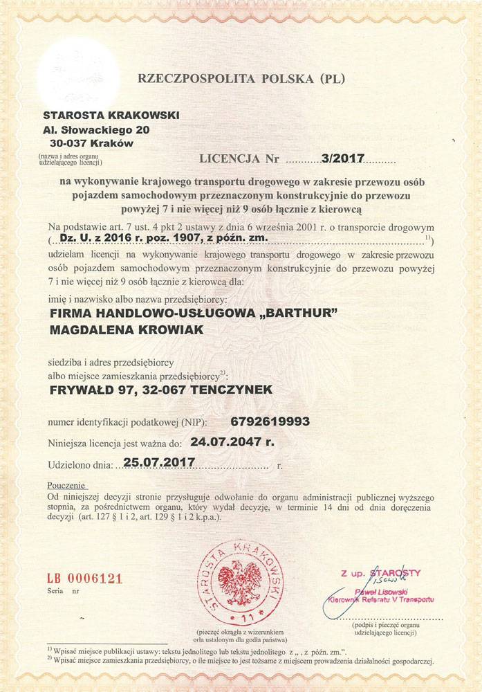 Licencja-na-wykonywanie-krajowego-transportu-drogowego-osób